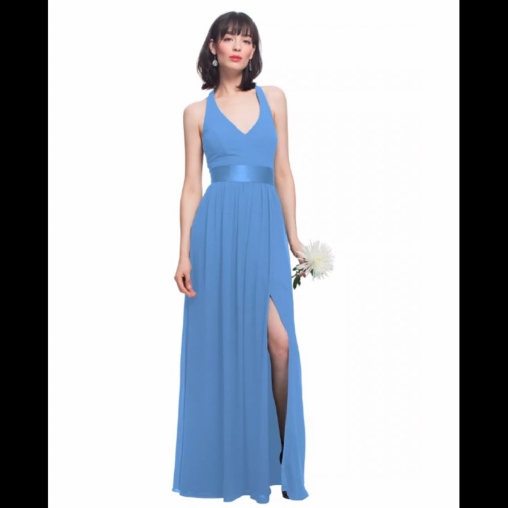🩵Bill Levkoff Style 1460 Bridesmaid Dress